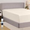 imageGORILLA GRIP Fitted Sheets Stay in Place Twin Size Deep Pocket Bottom Bed Sheets for Mattress Lightweight Microfiber Sbana All Around Elastic OekoTex Wrinkle and Shrink Resistant CreamCream