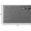 imageGORILLA GRIP Front Door Mat Indoor Outdoor Ultra Absorbent Moisture Guard Doormat Absorbs Up to 17 Cups of Water Stain and Fade Resistant Rubber Backing Doormats Captures Dirt 29x17 GrayGrey