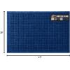 imageGORILLA GRIP Front Door Mat Indoor Outdoor Ultra Absorbent Moisture Guard Doormat Absorbs Up to 17 Cups of Water Stain and Fade Resistant Rubber Backing Doormats Captures Dirt 29x17 GrayBlue
