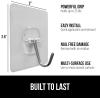 imageGORILLA GRIP Heavy Duty 25lbs Extra Grippy Reusable Wall Hooks for Hanging Easy Install Strong Stick on Removable Hook No Nail Damage MultiSurface Use for Decorations 5 Pack Metal