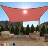 imageGORILLA GRIP Heavy Duty Sun Shade UV Protection Fade Tear and Rust Resistant Rectangle Sunshade Canopy Curved Edges Blocks Sunlight Breathable Sail Outdoor Patio Lawn Garden 10x13 FT SandTerra