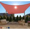imageGORILLA GRIP Heavy Duty Sun Shade UV Protection Fade Tear and Rust Resistant Rectangle Sunshade Canopy Curved Edges Blocks Sunlight Breathable Sail Outdoor Patio Lawn Garden 10x13 FT SandTerra