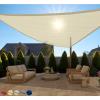 imageGORILLA GRIP Heavy Duty Sun Shade UV Protection Fade Tear and Rust Resistant Rectangle Sunshade Canopy Curved Edges Blocks Sunlight Breathable Sail Outdoor Patio Lawn Garden 10x13 FT SandButter Cream