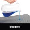 imageGORILLA GRIP Honeycomb Cat Litter Box Mat Two Layer Trapping Waste Mats Soft On Paws Litter Box Supplies and Essentials for Indoor Cats Traps Excess Water Resistant for Floors 30x24 GrayGray