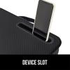 imageGORILLA GRIP Laptop Lap Desk with Phone Holder Pillow Cushion Desks Fit Laptops up to 156quot Tray Ledge Keep Computers in Place Portable Travel Workstation Essentials for Home Light Wood ColorBlack