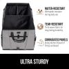 imageGORILLA GRIP Large Capacity Sturdy Trunk Storage Organizer Slip and Water Resistant Collapsible Organization Container for Car Sedan or SUV Multi Compartment Box Vehicle Accessories BlackGray