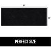 imageGORILLA GRIP LeakGuard NonAdhesive Under Sink Mat for Kitchen Cabinet Waterproof Quick Dry Shelf Liner Durable Absorbent Felt Mats for Bathroom Sinks Cabinets Dresser Easy to Trim 24x30 CharcoalBlack