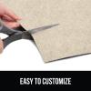 imageGORILLA GRIP LeakGuard NonAdhesive Under Sink Mat for Kitchen Cabinet Waterproof Quick Dry Shelf Liner Durable Absorbent Felt Mats for Bathroom Sinks Cabinets Dresser Easy to Trim 24x30 CharcoalBeige