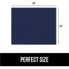 imageGORILLA GRIP LeakGuard NonAdhesive Under Sink Mat for Kitchen Cabinet Waterproof Quick Dry Shelf Liner Durable Absorbent Felt Mats for Bathroom Sinks Cabinets Dresser Easy to Trim 24x30 CharcoalNavy