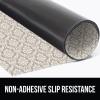 imageGORILLA GRIP LeakGuard NonAdhesive Under Sink Mat for Kitchen Cabinet Waterproof Quick Dry Shelf Liner Durable Absorbent Felt Mats for Bathroom Sinks Cabinets Dresser Easy to Trim 24x30 CharcoalDamask TaupeCream