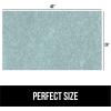 imageGORILLA GRIP LeakGuard NonAdhesive Under Sink Mat for Kitchen Cabinet Waterproof Quick Dry Shelf Liner Durable Absorbent Felt Mats for Bathroom Sinks Cabinets Dresser Easy to Trim 24x30 CharcoalSpa Blue