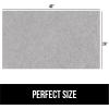 imageGORILLA GRIP LeakGuard NonAdhesive Under Sink Mat for Kitchen Cabinet Waterproof Quick Dry Shelf Liner Durable Absorbent Felt Mats for Bathroom Sinks Cabinets Dresser Easy to Trim 24x30 CharcoalLight Gray
