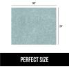 imageGORILLA GRIP LeakGuard NonAdhesive Under Sink Mat for Kitchen Cabinet Waterproof Quick Dry Shelf Liner Durable Absorbent Felt Mats for Bathroom Sinks Cabinets Dresser Easy to Trim 24x30 CharcoalSpa Blue
