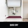 imageGORILLA GRIP LeakGuard NonAdhesive Under Sink Mat for Kitchen Cabinet Waterproof Quick Dry Shelf Liner Durable Absorbent Felt Mats for Bathroom Sinks Cabinets Dresser Easy to Trim 24x30 CharcoalWine