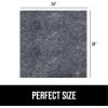imageGORILLA GRIP LeakGuard NonAdhesive Under Sink Mat for Kitchen Cabinet Waterproof Quick Dry Shelf Liner Durable Absorbent Felt Mats for Bathroom Sinks Cabinets Dresser Easy to Trim 24x30 CharcoalCharcoal