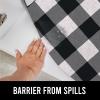 imageGORILLA GRIP LeakGuard NonAdhesive Under Sink Mat for Kitchen Cabinet Waterproof Quick Dry Shelf Liner Durable Absorbent Felt Mats for Bathroom Sinks Cabinets Dresser Easy to Trim 24x30 CharcoalBuffalo Checkered Black White