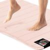 imageGORILLA GRIP Memory Foam Bath Mat Soft Absorbent US Designed Bathroom Rug Gripping Dots Machine Washable Bathmat Cushioned Floor Mats Shower Sink Rugs Room Dcor Accessories 24x17 Graphite GrayStriped Pink