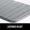 imageGORILLA GRIP Memory Foam Bath Mat Soft Absorbent US Designed Bathroom Rug Gripping Dots Machine Washable Bathmat Cushioned Floor Mats Shower Sink Rugs Room Dcor Accessories 24x17 Graphite GrayStriped Graphite Gray