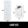 imageGORILLA GRIP Over the Door Shoe Organizer 24 Large Breathable Mesh Pockets Space Saving Hanging Storage Holder Closet Rack Hanger Holds Up to 40 lbs Hangs on Closets for Shoes Accessories LinenWhite