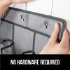 imageGORILLA GRIP Over the Door Shoe Organizer 24 Large Breathable Mesh Pockets Space Saving Hanging Storage Holder Closet Rack Hanger Holds Up to 40 lbs Hangs on Closets for Shoes Accessories LinenGray