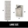 imageGORILLA GRIP Over the Door Shoe Organizer 24 Large Breathable Mesh Pockets Space Saving Hanging Storage Holder Closet Rack Hanger Holds Up to 40 lbs Hangs on Closets for Shoes Accessories LinenLinen