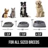imageGORILLA GRIP Patent Pending Slow Feeder Dog Bowls Interactive Puzzle Toy for Dogs and Cats Food Training Keeps Pets Busy and Prevents Puppy Overeating All Breeds 100 BPA Free 1 Cup GrayGray