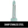 imageGORILLA GRIP Patented BPAFree Sharp Stainless Steel Swivel Vegetable Peeler Comfortable Handle Potato Peelers Smooth Peeling Peel Carrots Apple Includes Blade Cover Kitchen Tool BlackMint