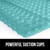 imageGORILLA GRIP Patented Square Shower Stall Mat Small Bathtub Floor Mats for Stand Up Showers with Suction Cups and Drainage Holes Machine Wash Soft on Feet Bathroom Accessories 21x21 Inch ClearTurquoise Translucent