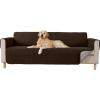 imageGORILLA GRIP Patented Waterproof SlipResistant 23quot Chair Protector Cover for Leather or Fabric Couch Cushion Large Microsuede Furniture Covers Dogs Pets Machine Washable Slipcover GrayBrown