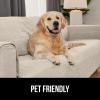 imageGORILLA GRIP Patented Waterproof SlipResistant 23quot Chair Protector Cover for Leather or Fabric Couch Cushion Large Microsuede Furniture Covers Dogs Pets Machine Washable Slipcover GrayTaupe