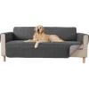 imageGORILLA GRIP Patented Waterproof SlipResistant 23quot Chair Protector Cover for Leather or Fabric Couch Cushion Large Microsuede Furniture Covers Dogs Pets Machine Washable Slipcover GrayCharcoal