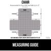 imageGORILLA GRIP Patented Waterproof SlipResistant 23quot Chair Protector Cover for Leather or Fabric Couch Cushion Large Microsuede Furniture Covers Dogs Pets Machine Washable Slipcover GrayGrey