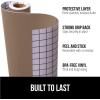 imageGORILLA GRIP Peel and Stick Paper Removable Cover for Books Shelves Countertops Drawers Cabinets and Crafts Easy Install Kitchen Decor Shelf Drawer Cabinet Liners 118 in x 20 FT GrayBeige
