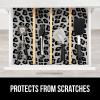 imageGORILLA GRIP Peel and Stick Paper Removable Cover for Books Shelves Countertops Drawers Cabinets and Crafts Easy Install Kitchen Decor Shelf Drawer Cabinet Liners 118 in x 20 FT GrayGray Leopard