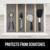 imageGORILLA GRIP Peel and Stick Paper Removable Cover for Books Shelves Countertops Drawers Cabinets and Crafts Easy Install Kitchen Decor Shelf Drawer Cabinet Liners 118 in x 20 FT GrayGray