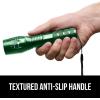imageGORILLA GRIP Powerful LED Tactical Flashlight 750 FT High Lumens 5 Adjustable Modes Water Resistant Ultra Bright Zoom Flashlights Small Mini Flash Light Camping Night Dog Walking BlackHunter Green