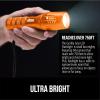 imageGORILLA GRIP Powerful LED Tactical Flashlight 750 FT High Lumens 5 Adjustable Modes Water Resistant Ultra Bright Zoom Flashlights Small Mini Flash Light Camping Night Dog Walking BlackOrange