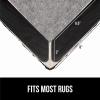 imageGORILLA GRIP Rug Gripper Pads Keep Area Rugs Corners from Curling and Bunching Reusable DualSided Flexible Sticky Pad Grips Floor Underlayment Hold Carpet in Place on Hardwood Floors 8 Pack