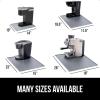 imageGORILLA GRIP Silicone Coffee Mat Espresso Drink Bar Station Accessories Use Under Machine Waterproof Heat Resistant MultiUse Dish Drying Mats Stays in Place Kitchen Home Decor 115x185 BlackGray