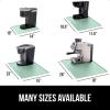 imageGORILLA GRIP Silicone Coffee Mat Espresso Drink Bar Station Accessories Use Under Machine Waterproof Heat Resistant MultiUse Dish Drying Mats Stays in Place Kitchen Home Decor 115x185 BlackMint