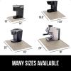 imageGORILLA GRIP Silicone Coffee Mat Espresso Drink Bar Station Accessories Use Under Machine Waterproof Heat Resistant MultiUse Dish Drying Mats Stays in Place Kitchen Home Decor 115x185 BlackAlmond