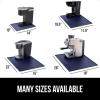 imageGORILLA GRIP Silicone Coffee Mat Espresso Drink Bar Station Accessories Use Under Machine Waterproof Heat Resistant MultiUse Dish Drying Mats Stays in Place Kitchen Home Decor 115x185 BlackNavy