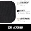 imageGORILLA GRIP Slip Resistant Chair Cushions No Ties Required Memory Foam Pads for Dining Room Kitchen Table Office Rocking Chairs Plush Seat Cover Cushion Pad Home Decor Set of 4 16x16 GrayBlack