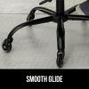 imageGORILLA GRIP Slip Resistant Office Chair Mat for Carpet Floors Smooth Glide Under Desk Carpeted Floor Protector Heavy Duty Plastic Computer Mats for Rolling Work and Gaming Chairs 29x47 ClearCarpet