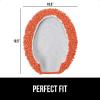 imageGORILLA GRIP Soft Chenille Bathroom Toilet Lid Cover Machine Washable Seat Covers 195x185 Stays in Place Rubber Backing Fits Most Round Elongated and Oblong Lids Accessories Decor GrayCoral