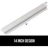 imageGORILLA GRIP Stainless Steel Magnetic Knife Holder for Wall 16 Inch MultiPurpose Magnet Bar for Knives Tools Art Supplies Heavy Duty Strip Holds Up to 6 lbs Kitchen Organizer Drilling RequiredSilver