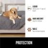 imageGORILLA GRIP Waterproof Dog Blanket Couch Cover for Dogs Washable Protects Sofa Furniture Crate Car RV Essentials Pet Supplies Tear and Slip Resistant Leakproof Cushion Cover 30x70 CharcoalCharcoal