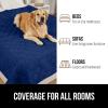 imageGORILLA GRIP Waterproof Dog Blanket Couch Cover for Dogs Washable Protects Sofa Furniture Crate Car RV Essentials Pet Supplies Tear and Slip Resistant Leakproof Cushion Cover 30x70 CharcoalNavy