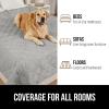 imageGORILLA GRIP Waterproof Dog Blanket Couch Cover for Dogs Washable Protects Sofa Furniture Crate Car RV Essentials Pet Supplies Tear and Slip Resistant Leakproof Cushion Cover 30x70 CharcoalLight Gray
