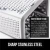 imageGORILLA GRIP XL 4Sided Cheese Grater With Container 100 BPAFree Stainless Steel Box Graters Parmesan Shredder Grate Cheeses Shred Veggies Slip Resistant Handle Dishwasher Safe Zester BlackGray